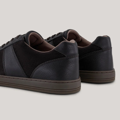 Men's BISHPWD-Leather Sneaker Dk-Brown