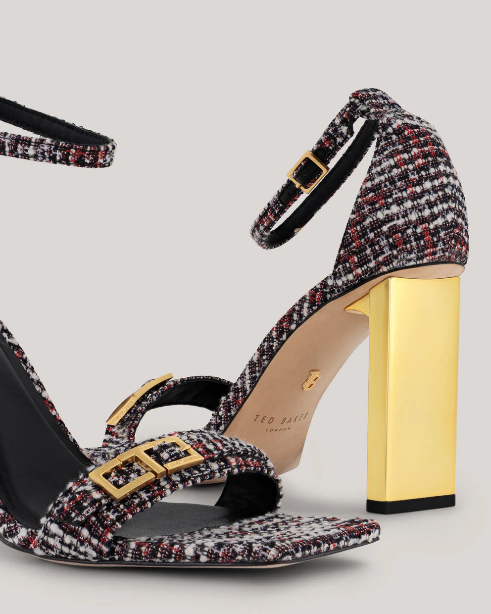 Women's VIDATB-T-Buckle Heeled Sandal Multicol