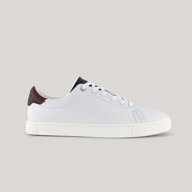 Men's Rbertoo-Leather Sneaker White