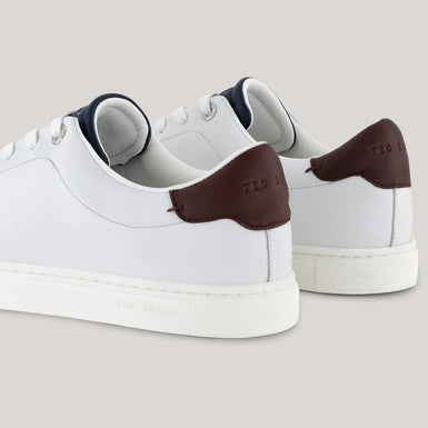 Men's Rbertoo-Leather Sneaker White