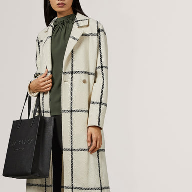 SOOCON: Crosshatch Large Icon Bag Black