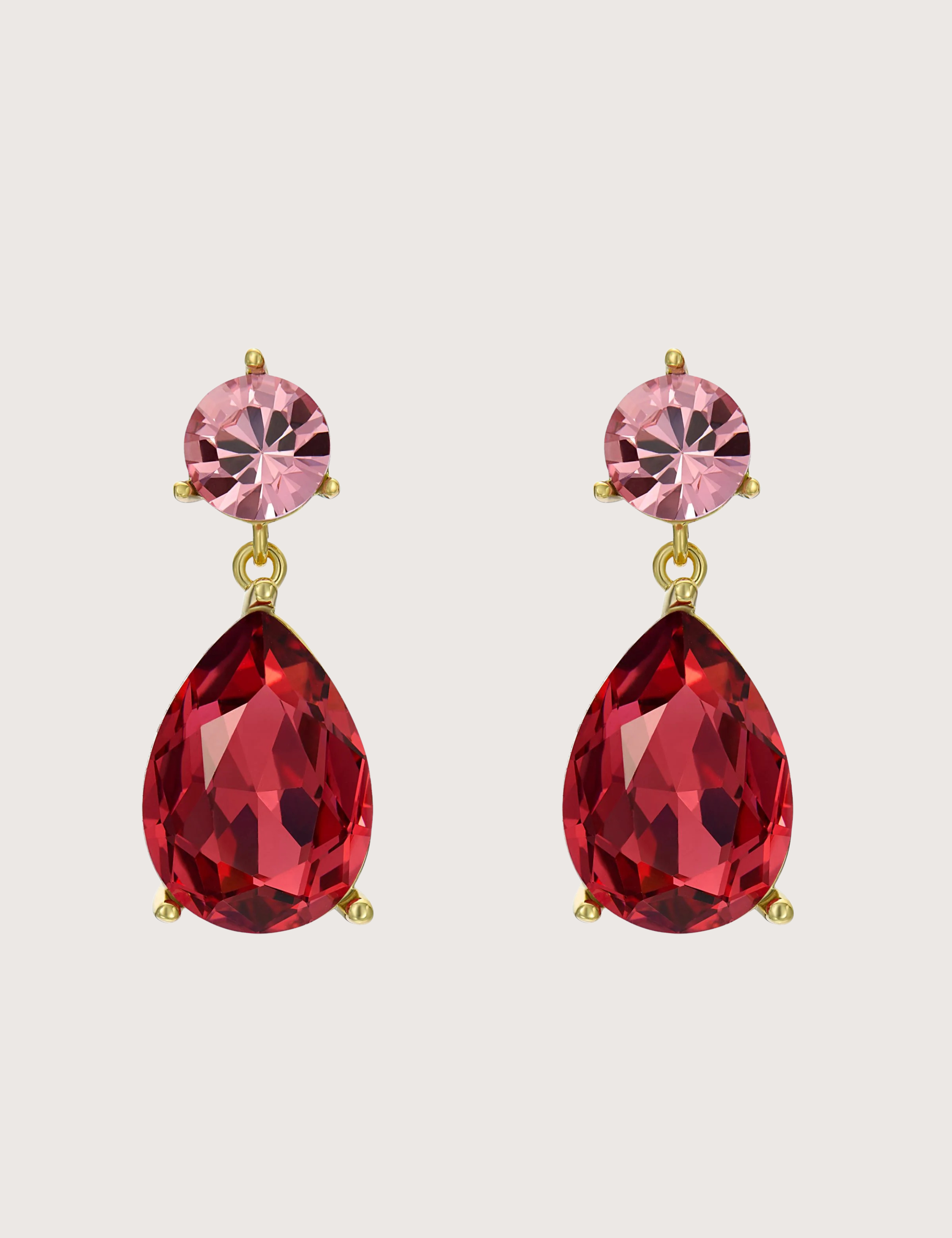 Women's TEAIRE: Crystal Teardrop Earrings