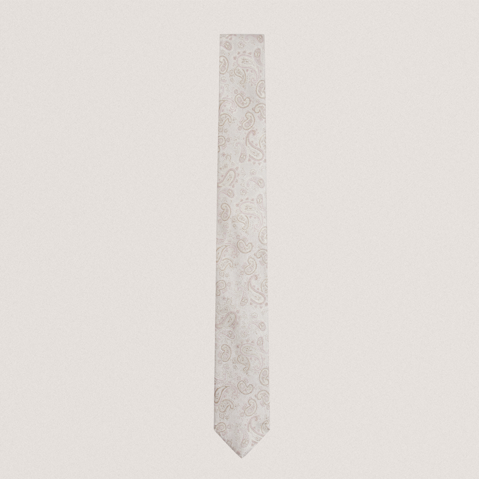 CASSINO: Jacquard Paisley Silk Tie