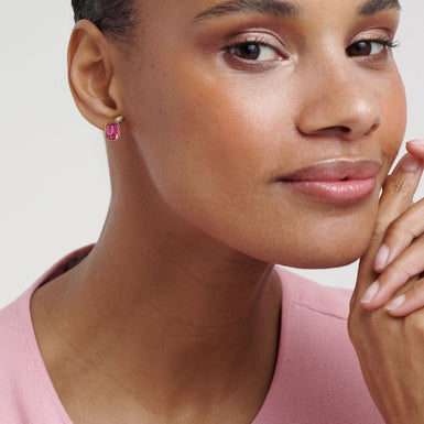 MICHELLE: Crystal Cluster Stud Earrings
