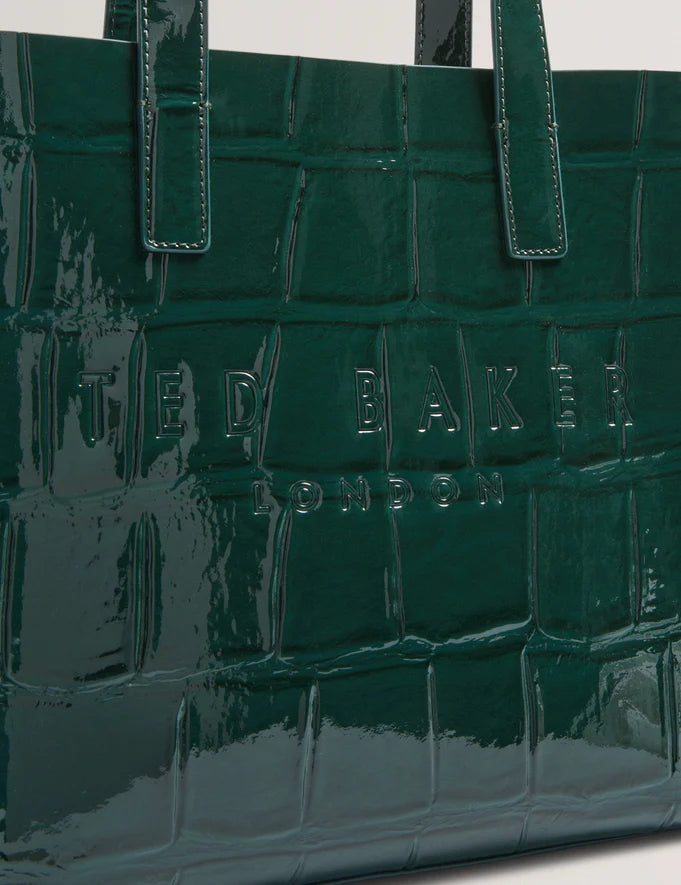 Women's REPTCON-Croc Effect Small Icon Bag