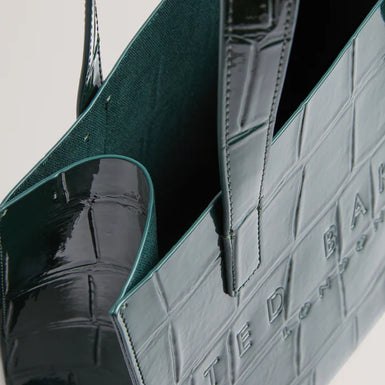 Women's REPTCON-Croc Effect Small Icon Bag