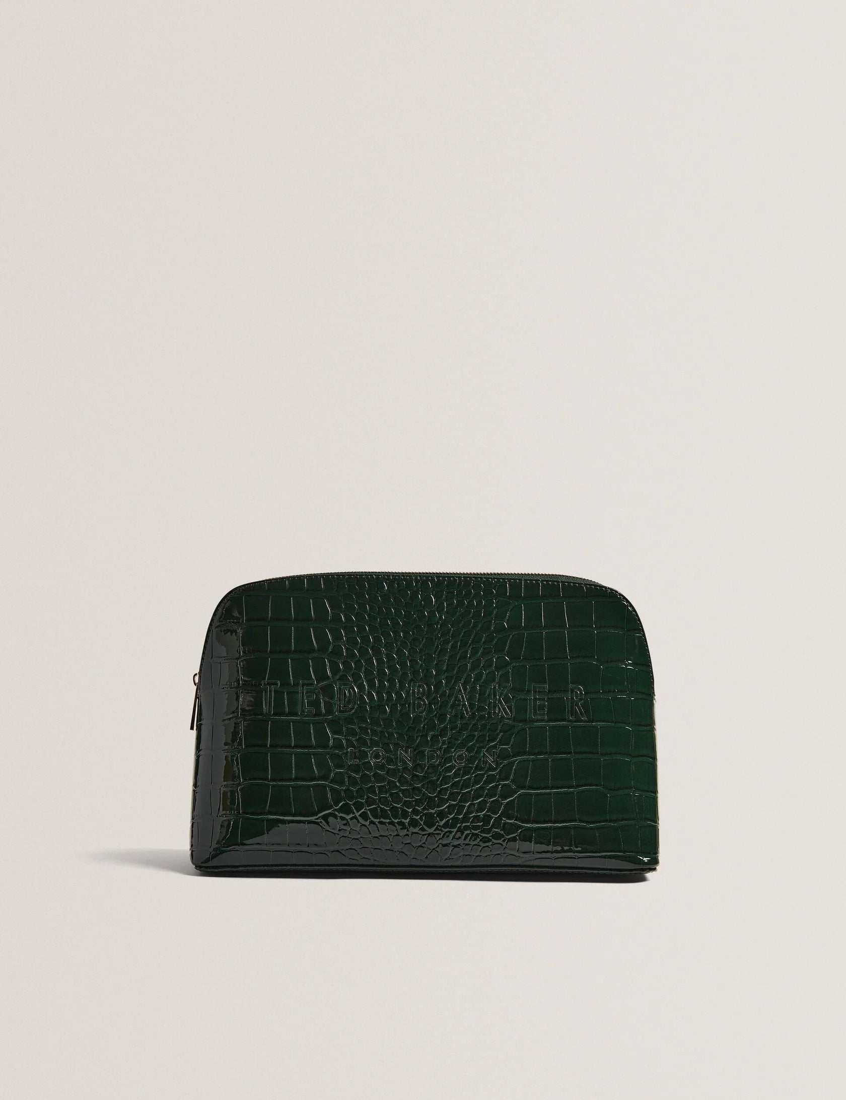 Women's CROCANA-Imitation Croc Large Washbag