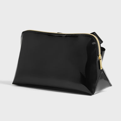 Women's Nicco-Knot Bow Washbag Black