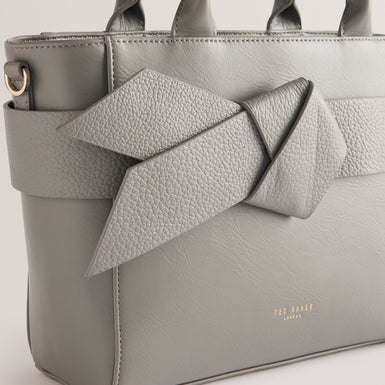 Women's Jimsa-Knot Bow Crossbody Bag Mid-Grey