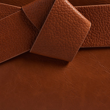 Women's Jimsa-Knot Bow Crossbody Bag Tan