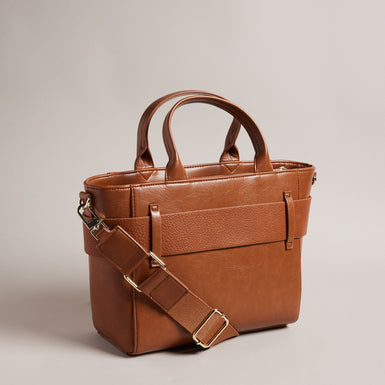 Women's Jimsa-Knot Bow Crossbody Bag Tan