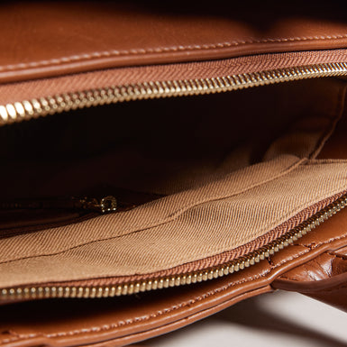 Women's Jimsa-Knot Bow Crossbody Bag Tan