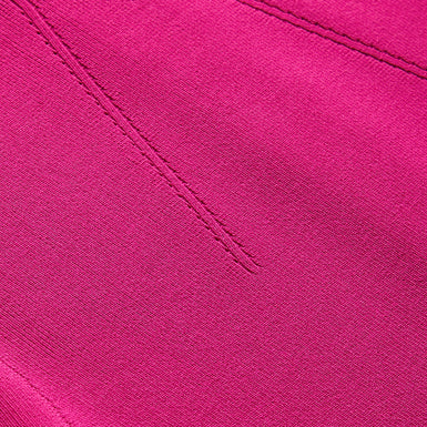 Women's Lounia-Fluted Sleeve Knit Bodycon Midi Dress Brt-Pink
