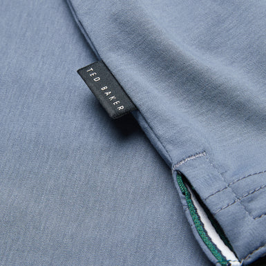 Men's Zeiter-Ss Slim Soft Touch Polo Mid-Blue