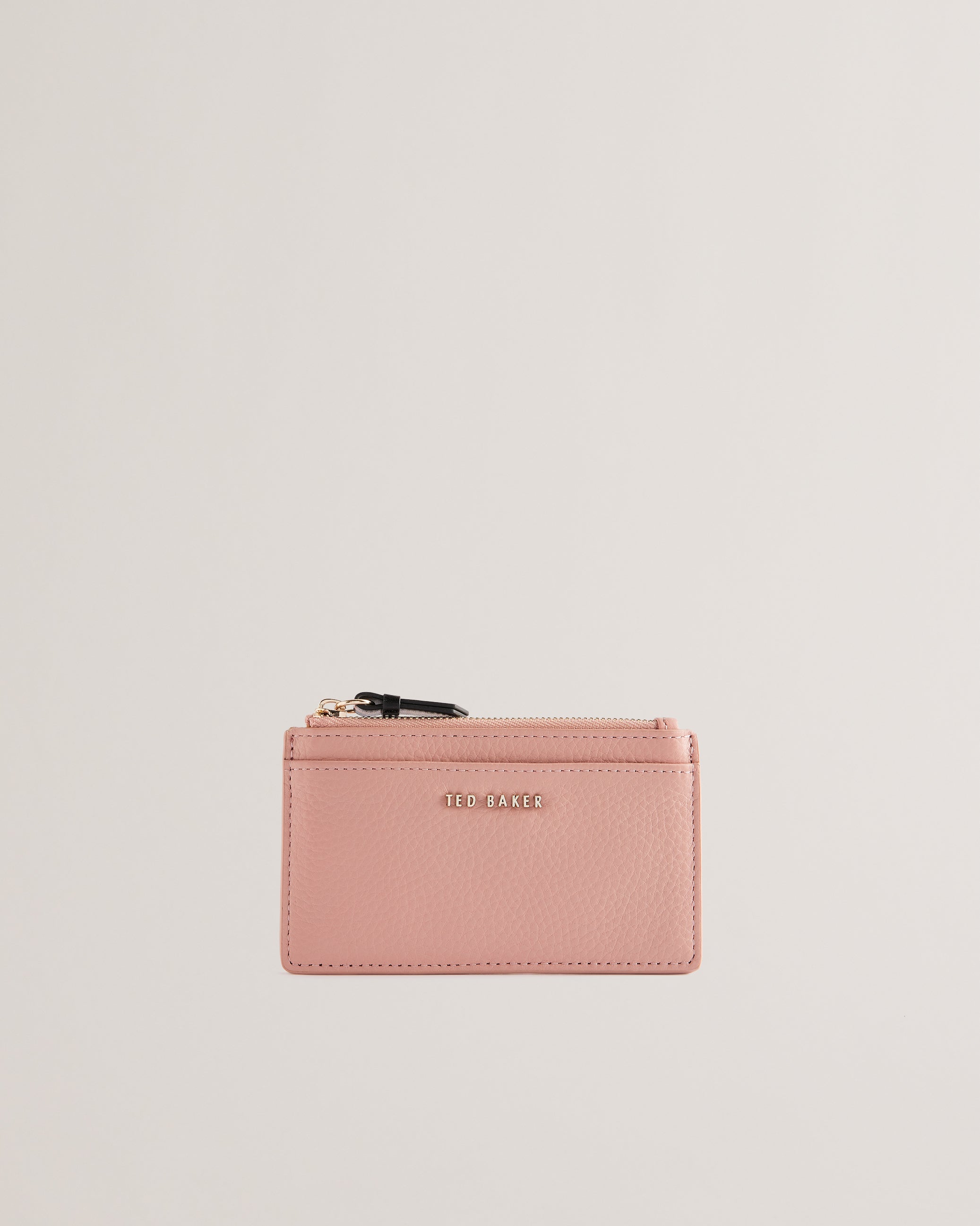 Women's Delfie-Zip Card Holder Dusky-Pink