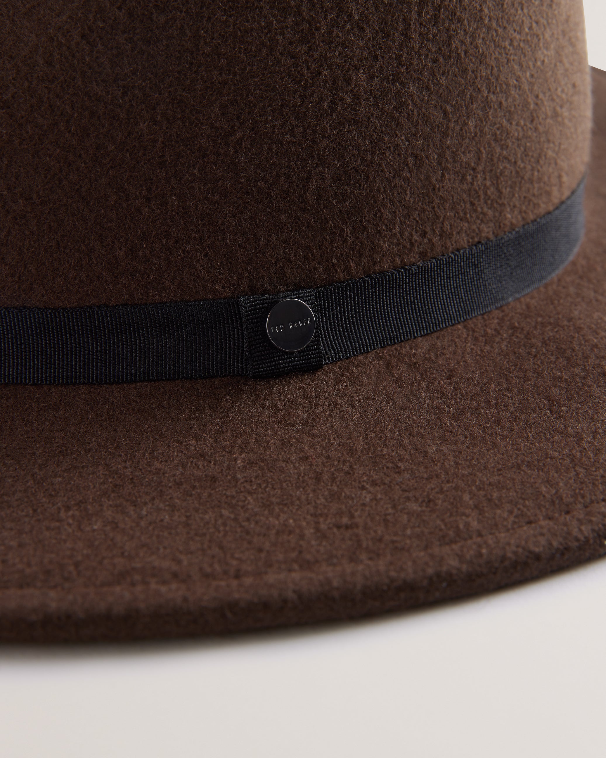 Men's Corbby-Felt Trilby Hat Brown
