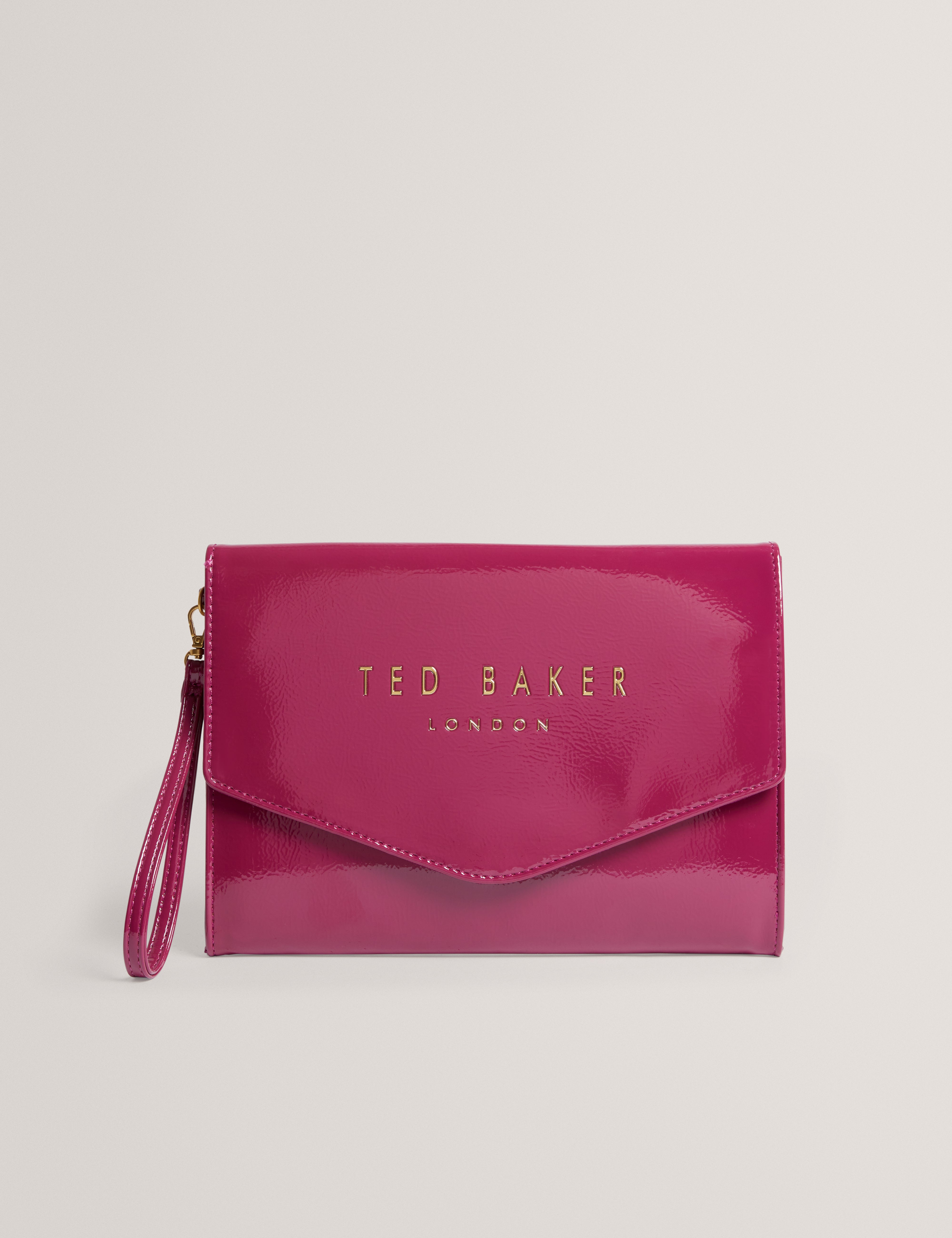 Women's CRINKIE-Crinkle Icon Pouch Deep Pink