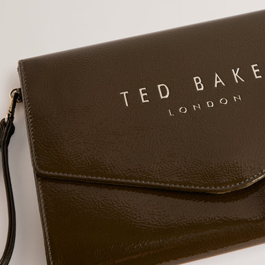 Women's CRINKIE-Crinkle Icon Pouch Khaki