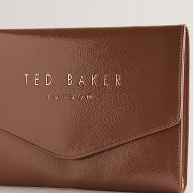 Women's CRINKIE-Crinkle Icon Pouch Taupe