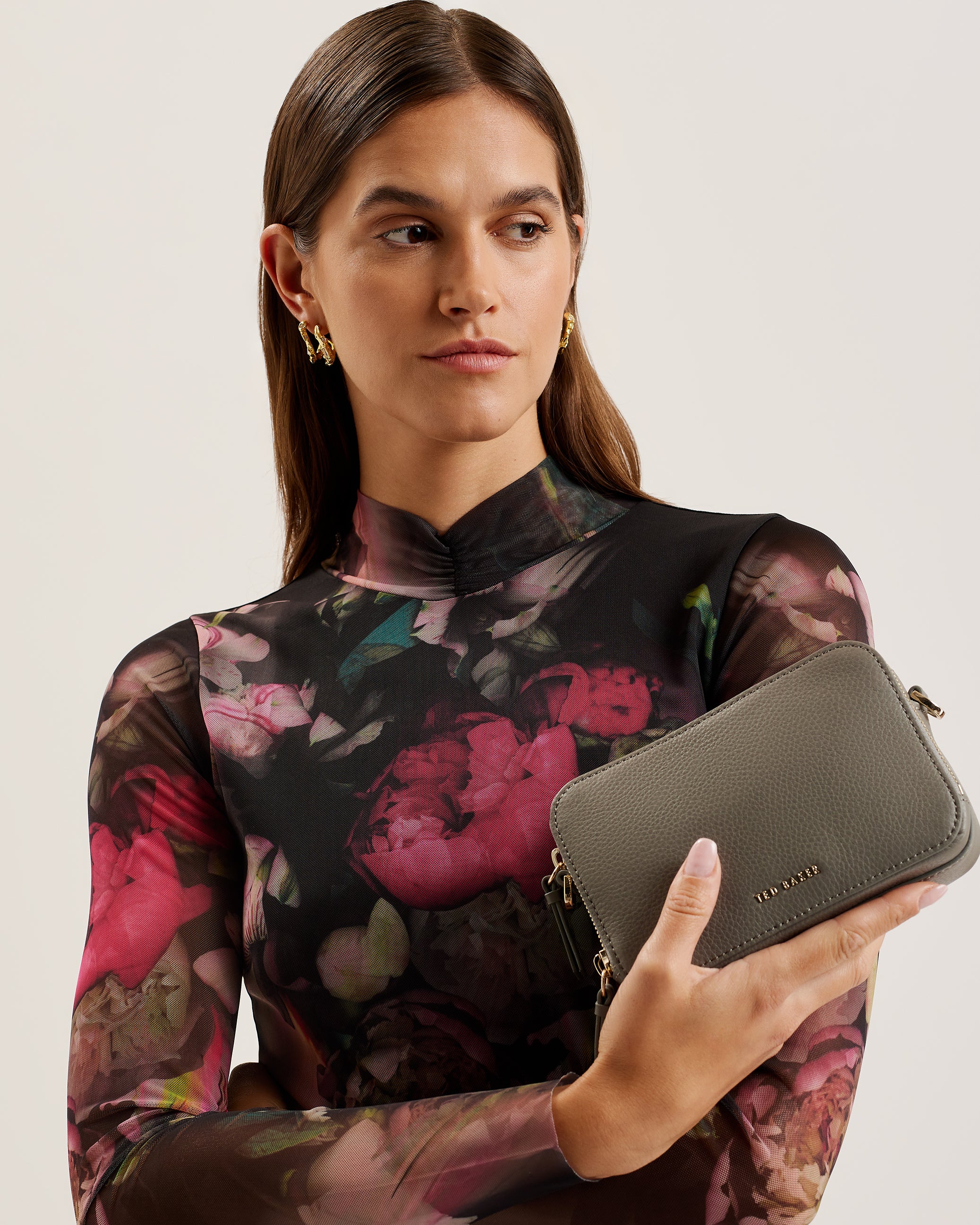 Women's Stunna-Mini Webbing Crossbody Bag Mid-Grey