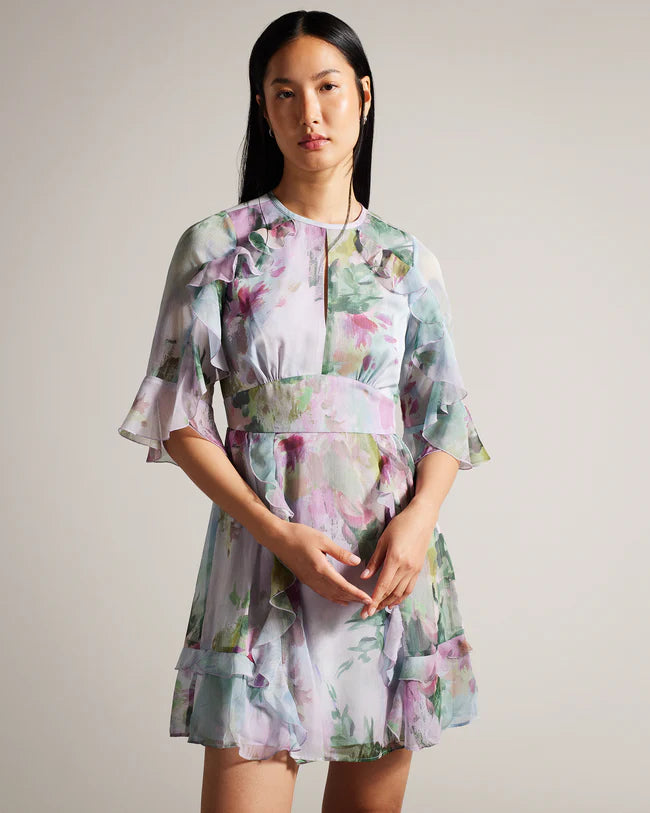 Women's MADDIEY- Midi Dress Grey