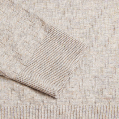 Men's Loung-Ls T Stitch Crew Neck Taupe