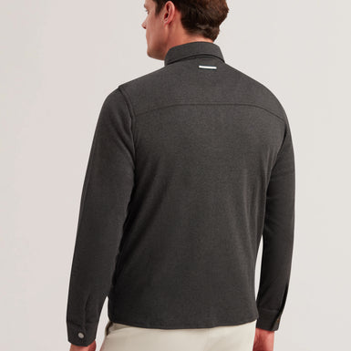 Men's Ansty-Ls Padded Jersey Shirt Charcoal