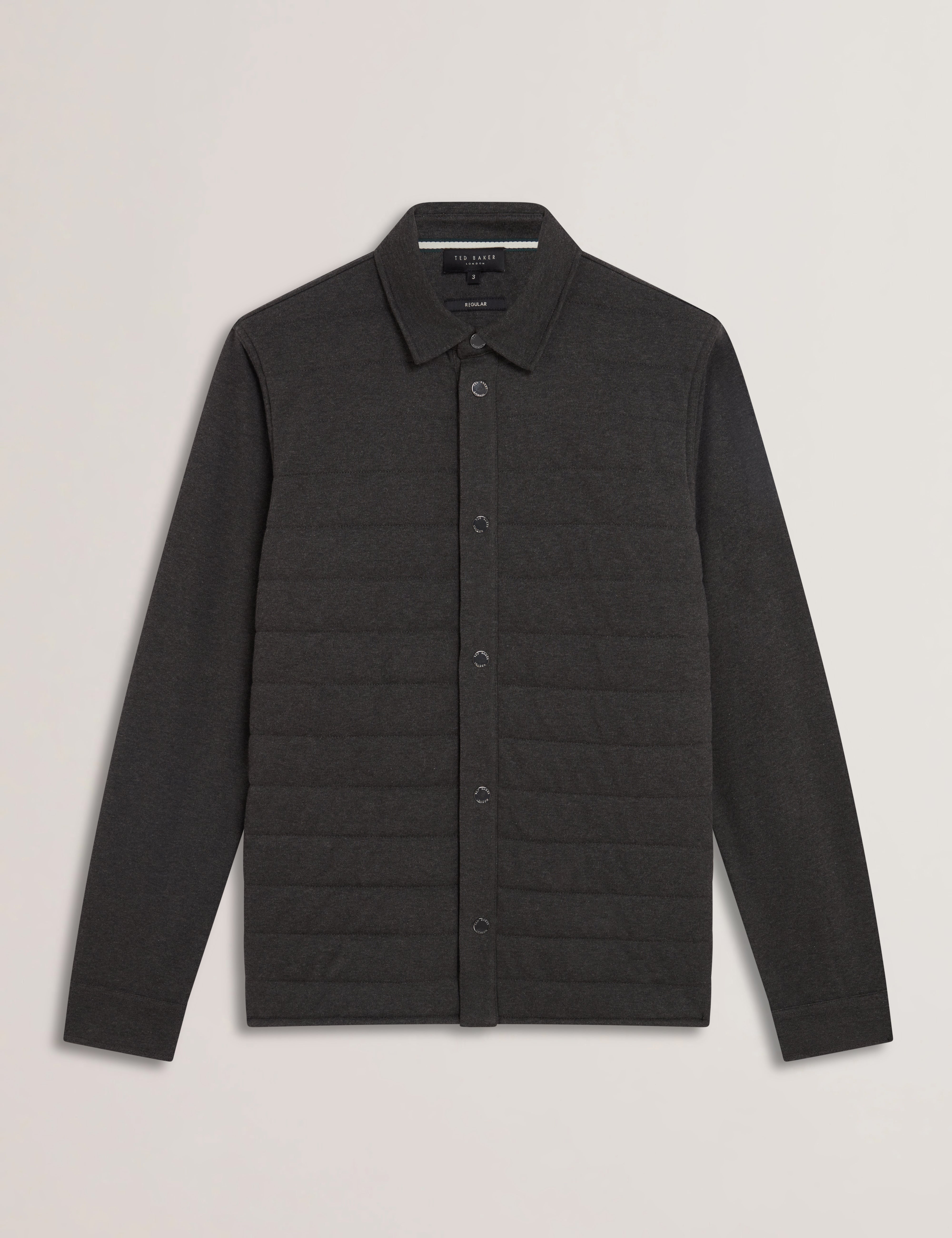 Men's Ansty-Ls Padded Jersey Shirt Charcoal