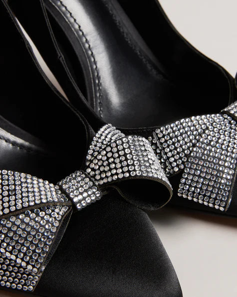 Women's ORLILAS-Bow Pointed Toe Heel Black