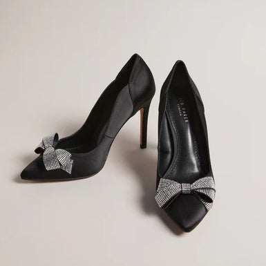 Women's ORLILAS-Bow Pointed Toe Heel Black