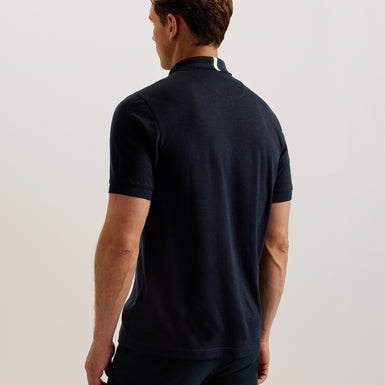 Men's Karty-Ss Regular Branded Polo Navy