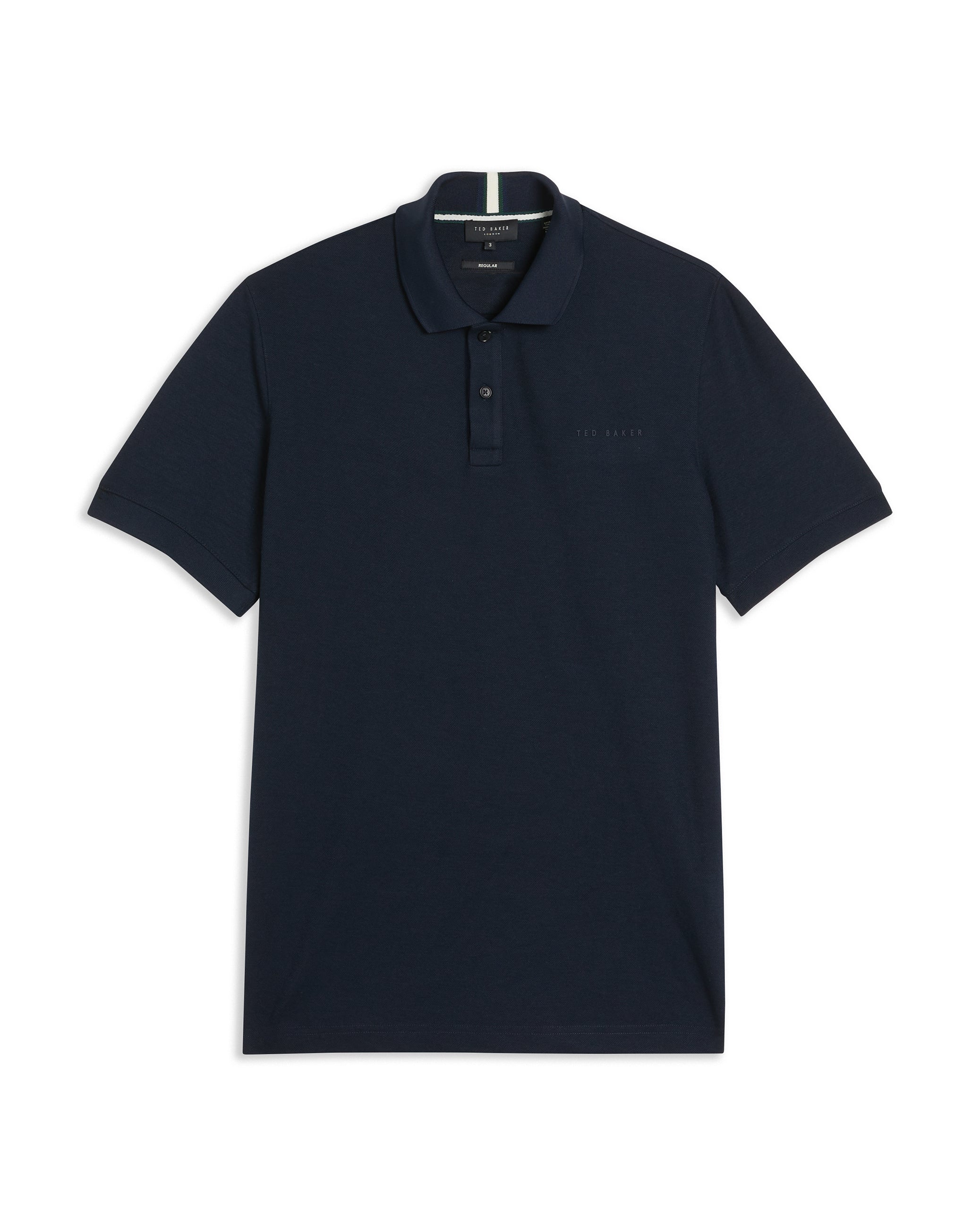 Men's Karty-Ss Regular Branded Polo Navy