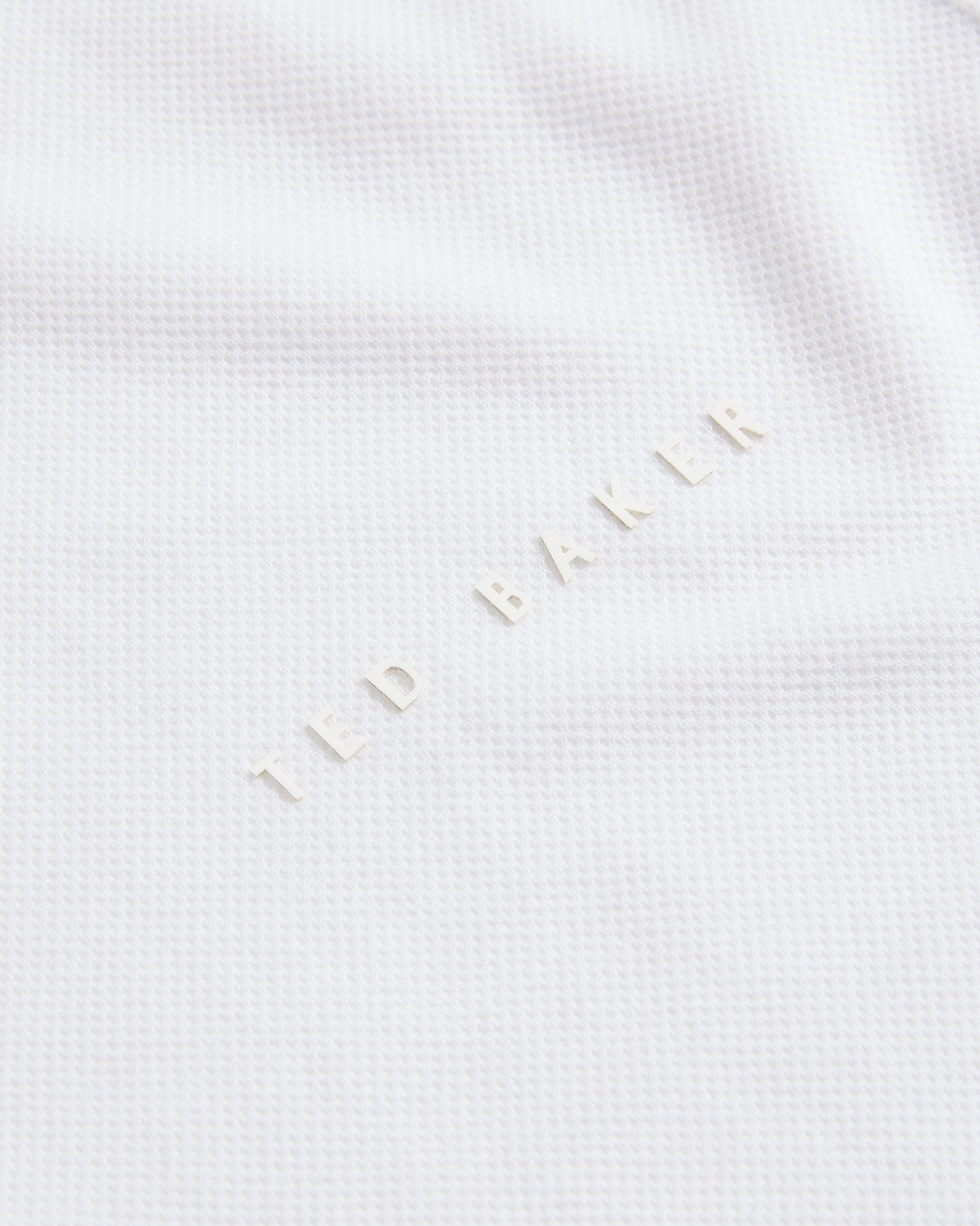 Men's Karty-Ss Regular Branded Polo White