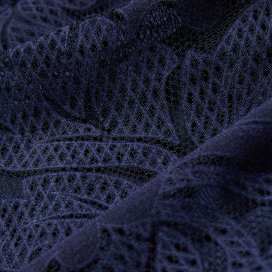 Women's Bacina-Lace Puff Sleeve Blouse Dk-Blue