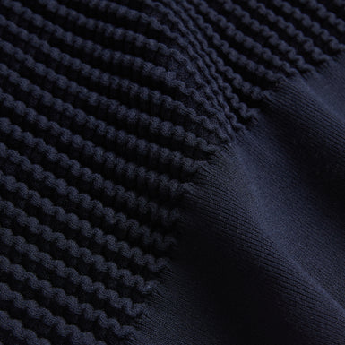 Women's Morliee-Puff Sleeve Fitted Sweater Navy