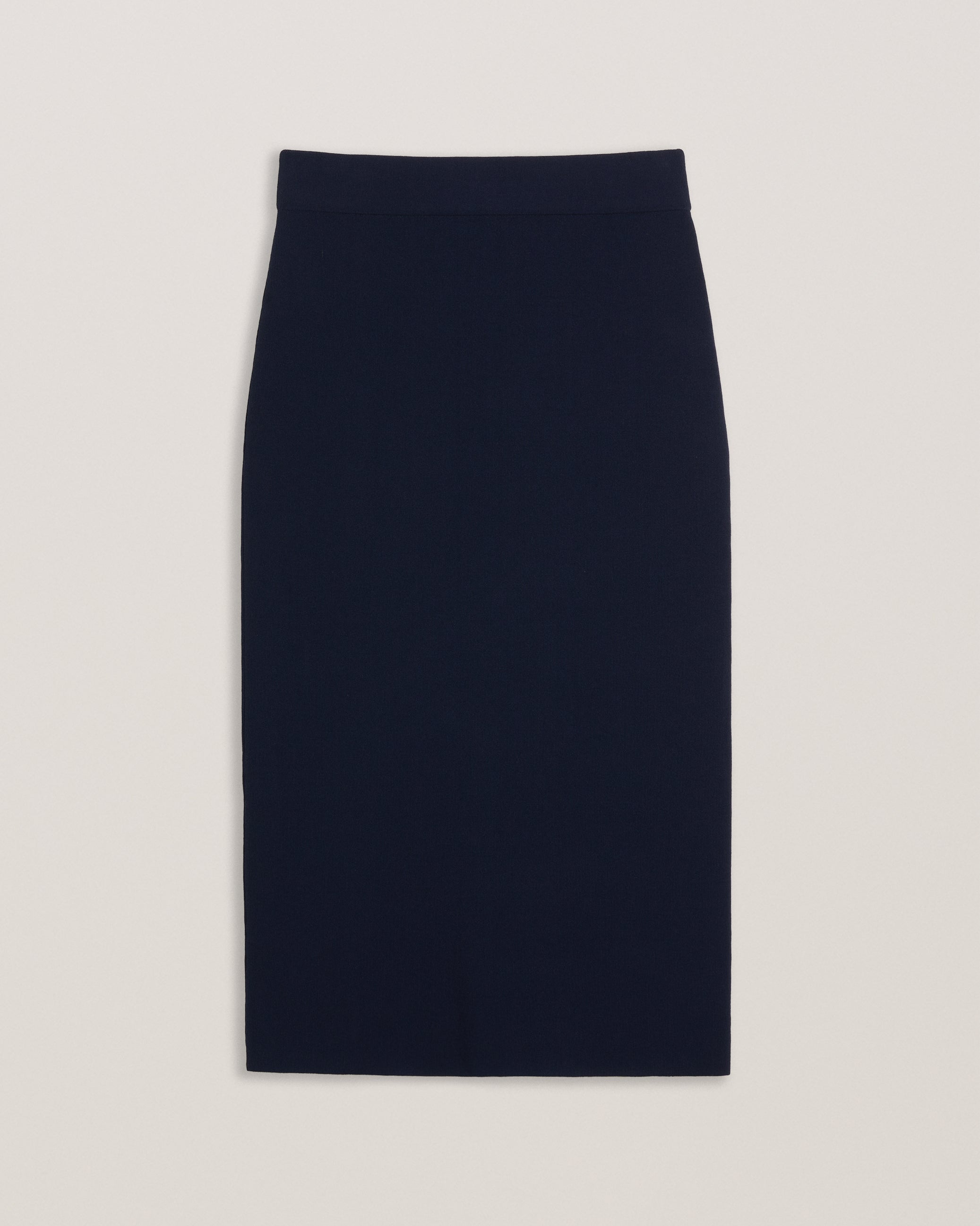 Women's Barbrha-Midi Knitted Bodycon Skirt Dk-Blue