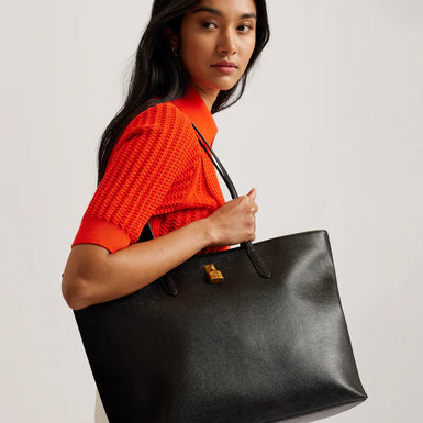 Women's Londonn-Padlock Tote Bag Black