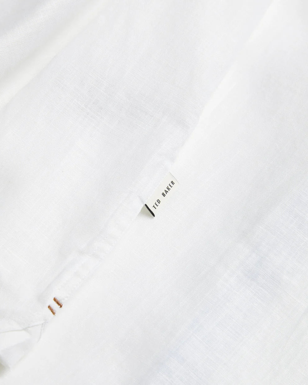 Men's Palomas-Ss Linen Shirt White