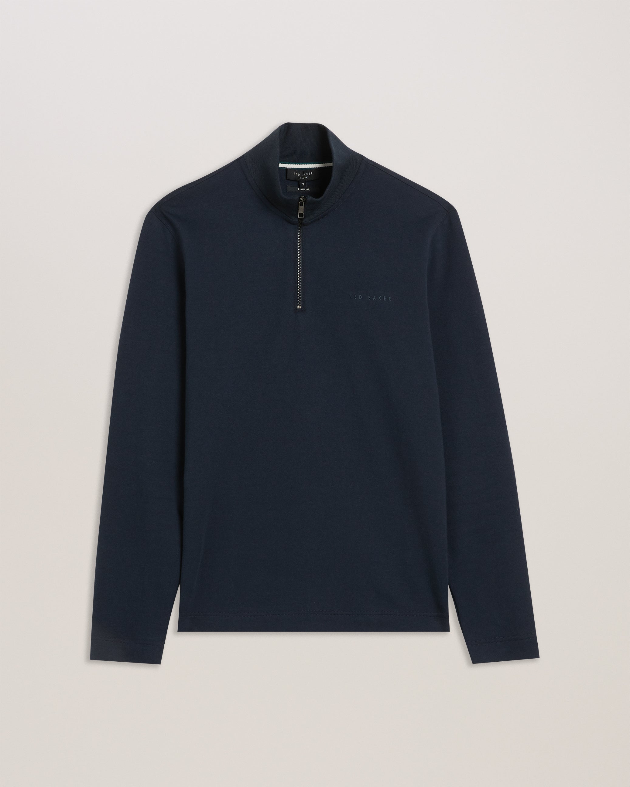 Men's Actos-Ls Branded Half-Zip Navy