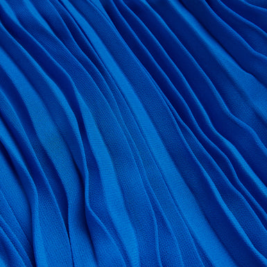 Women's Helyos-Pleated Halter Neck Midi Dress Blue