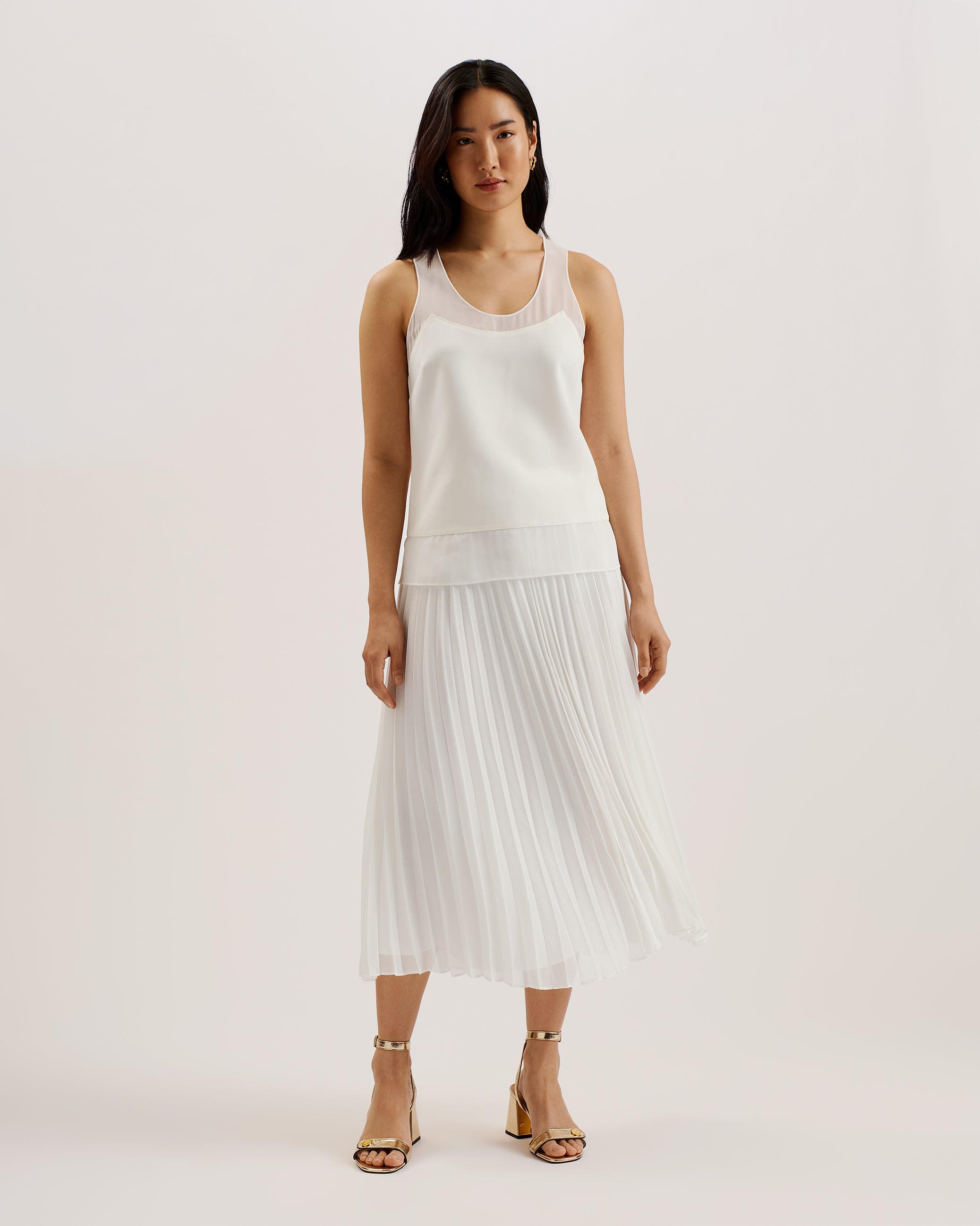 Women's Tilama-Tank Top With Racer Back Ivory