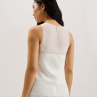 Women's Tilama-Tank Top With Racer Back Ivory