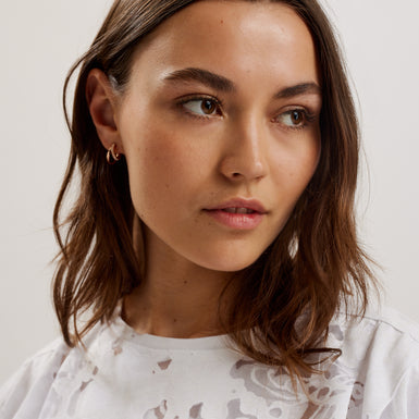 Women's Vleena-Printed Burnout Vest Top White