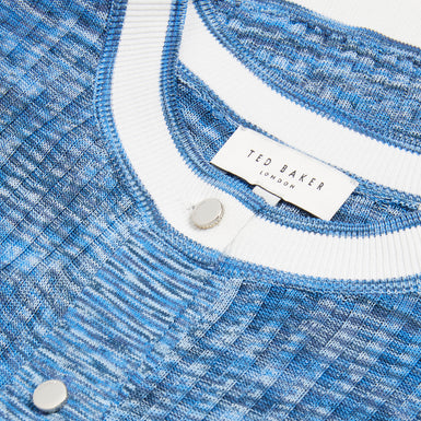 Women's Addlinn-Long Sleeve Fitted Cardigan Blue