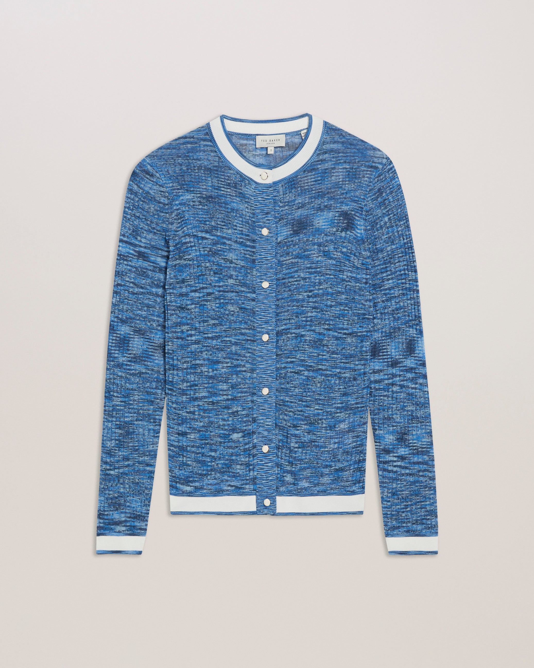 Women's Addlinn-Long Sleeve Fitted Cardigan Blue