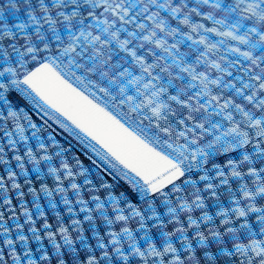 Women's Dayleyy-Space Dye Short Sleeve Top Blue