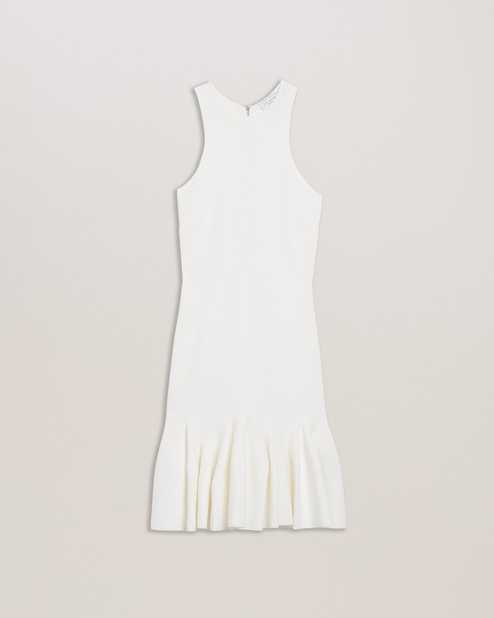 Women's Elzaaa-Racer Knitted Mini Dress Ivory