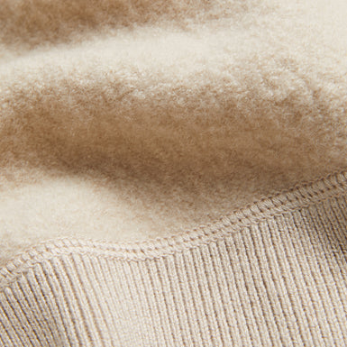 Men's Olmste-Ls Boucle Wool Stitch Crew Neck Taupe