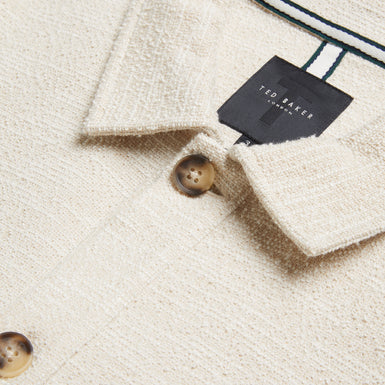 Men's Hookly-Ls Jersey Overshirt Natural