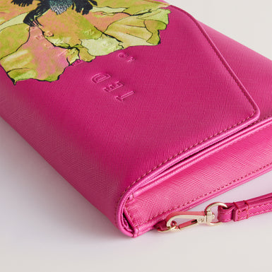 Women's Mielliy-Floral Printed Envelope Pouch Brt-Pink